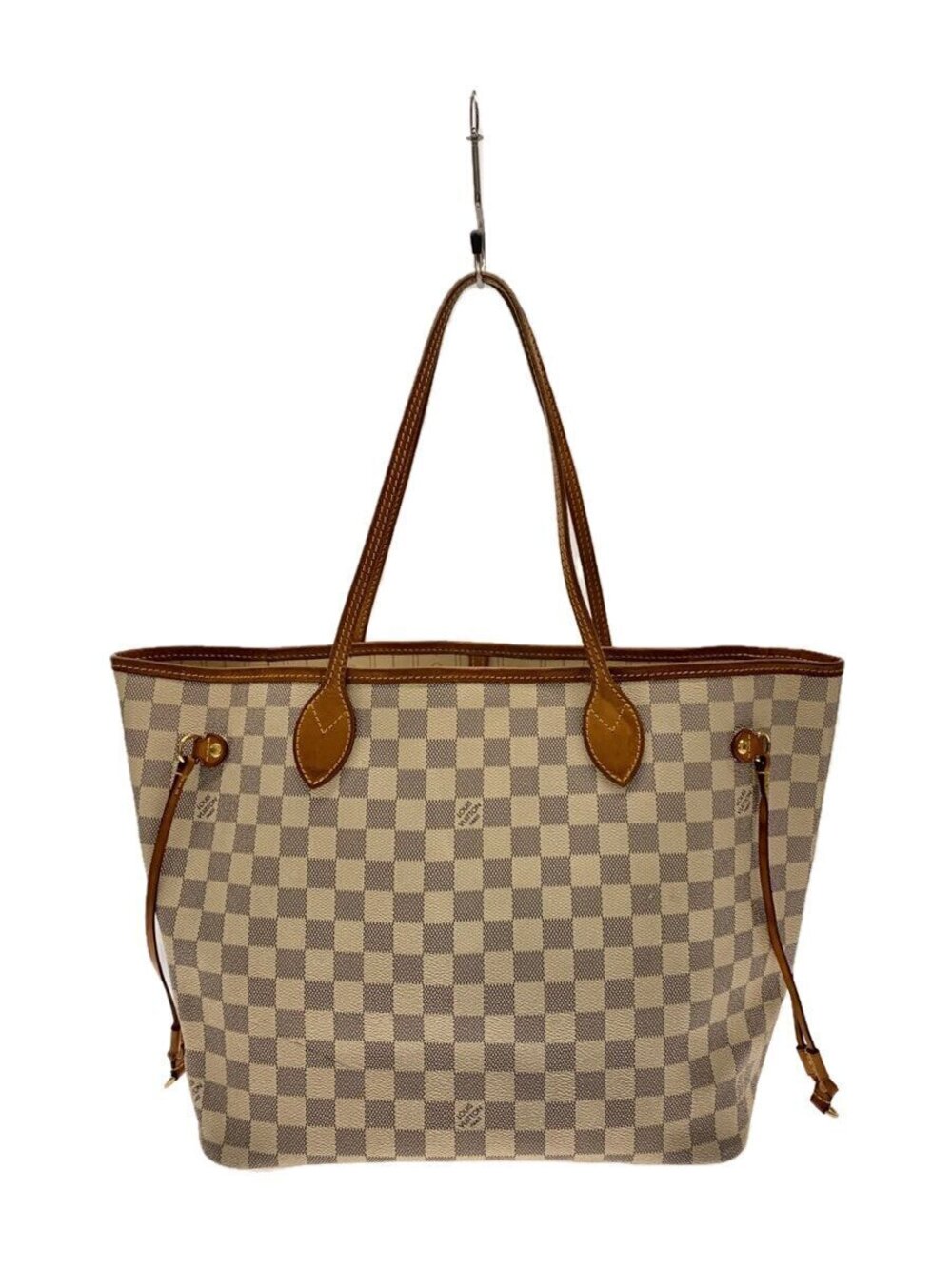 Louis Vuitton Neverfull Damier Azur White